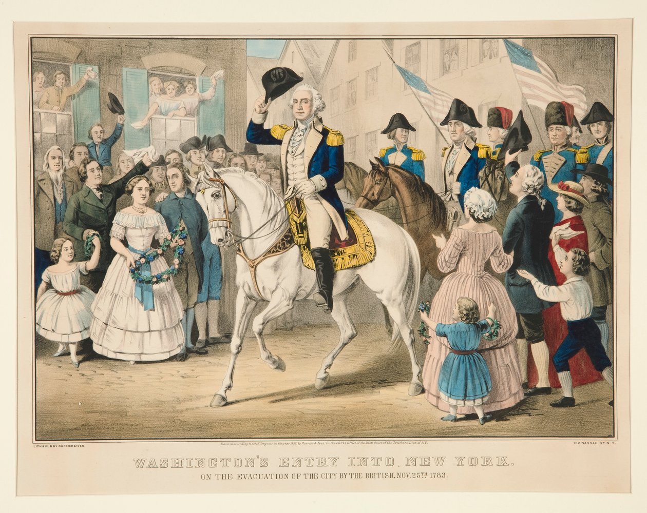 Washington de Currier and Ives