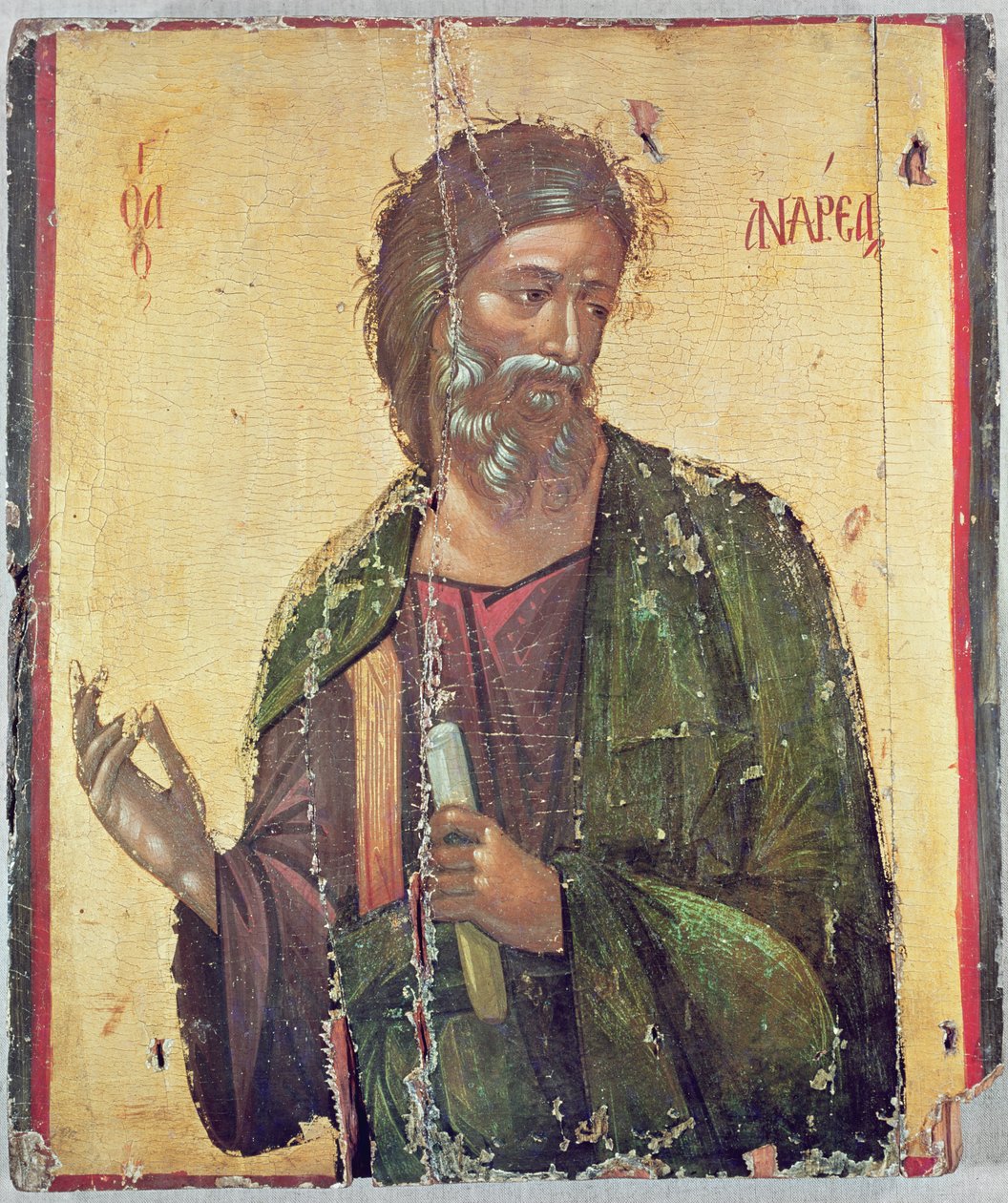 Icono que representa a San Andrés de Cypriot