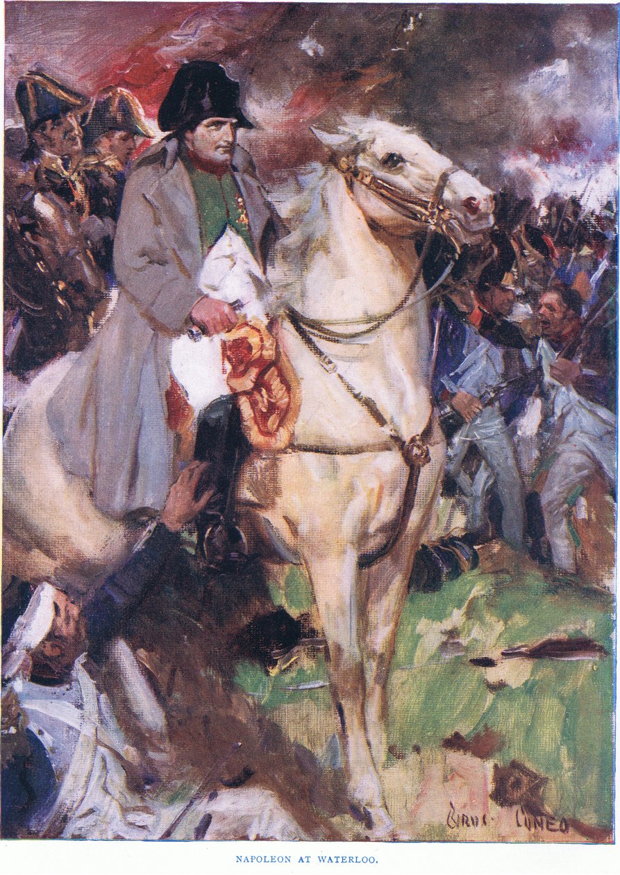 Napoleón en Waterloo 1815 de Cyrus Cuneo