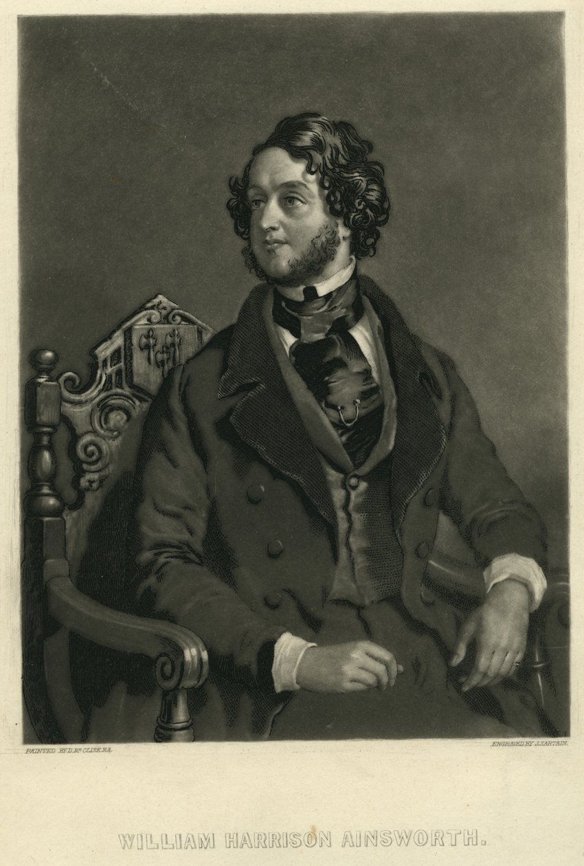William Harrison Ainsworth, c.1841 de D McClise