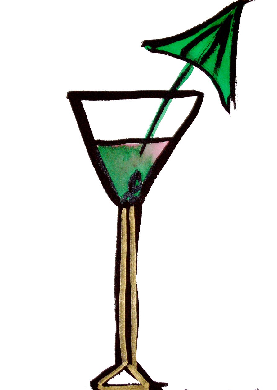 Copa de cóctel de Daisy de Villeneuve