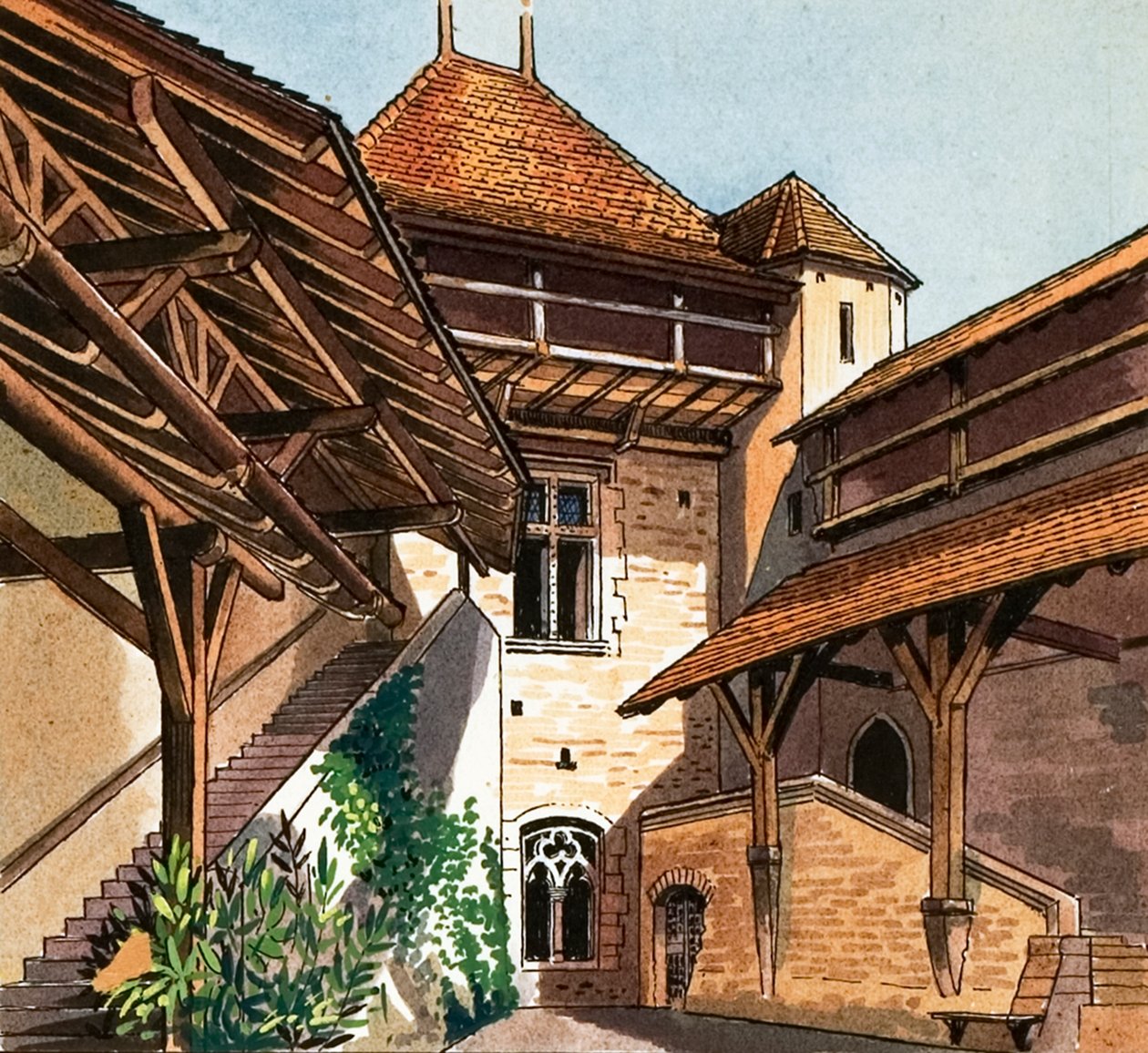 Castillo de Chillon de Dan Escott