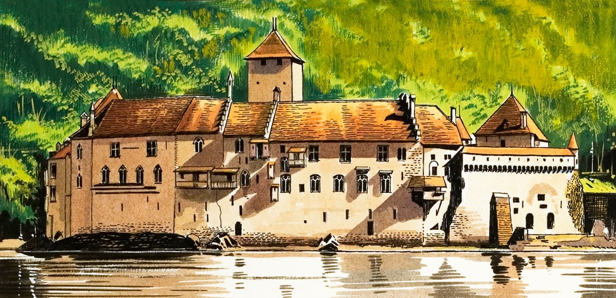 Castillo de Chillon de Dan Escott