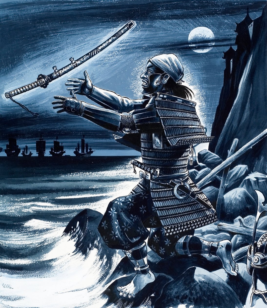 Guerrero samurai de Dan Escott