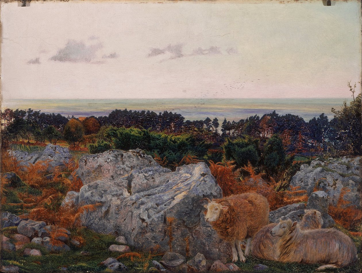 Bahía de Morecambe desde Warton Crag de Daniel Alexander Williamson