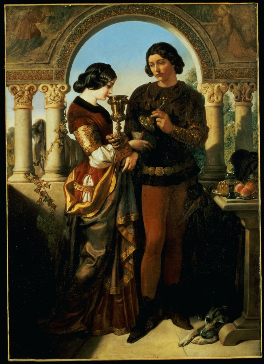 La copa del amor de Daniel Maclise