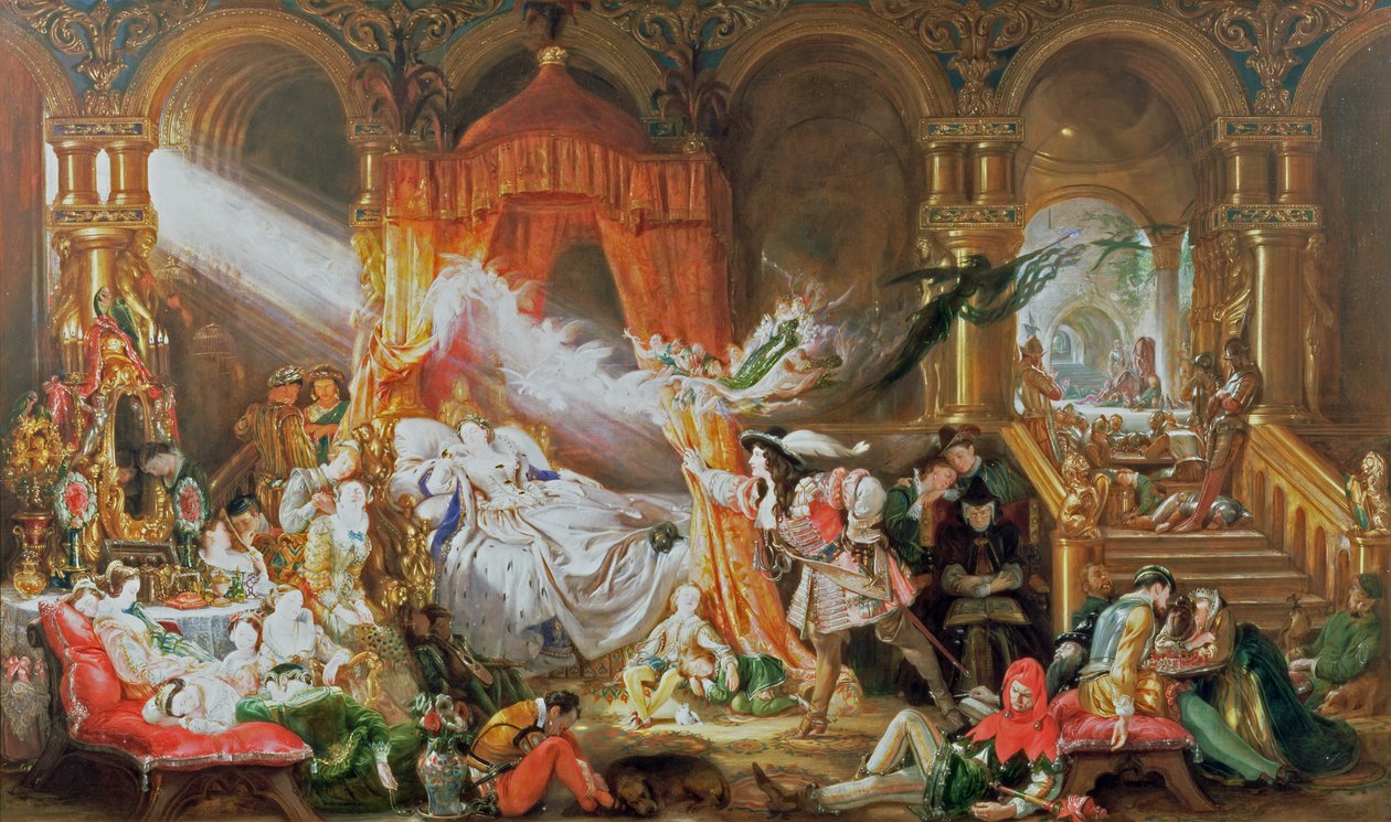 La Bella Durmiente de Daniel Maclise