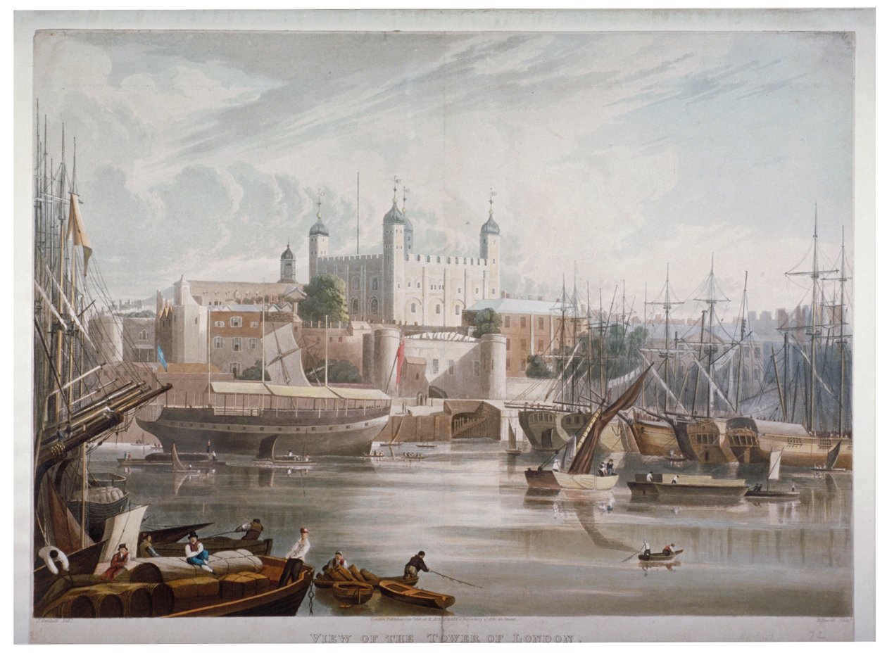 Torre de Londres, 1819 de Daniel Havell
