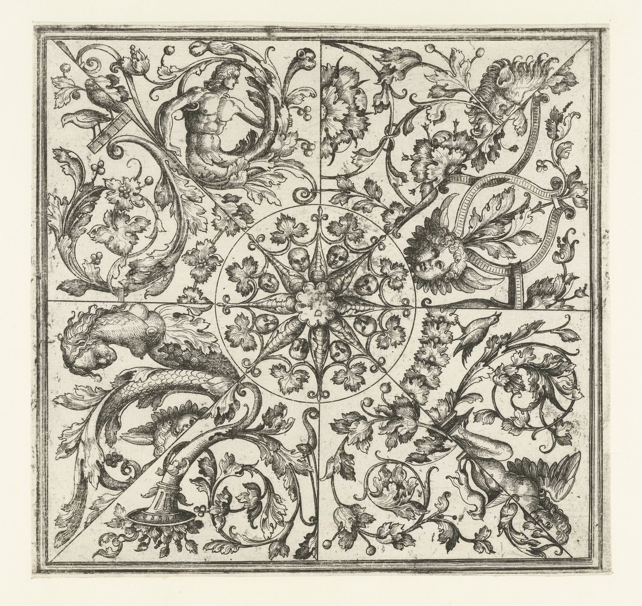 decoración del techo de Daniel Hopfer (I)