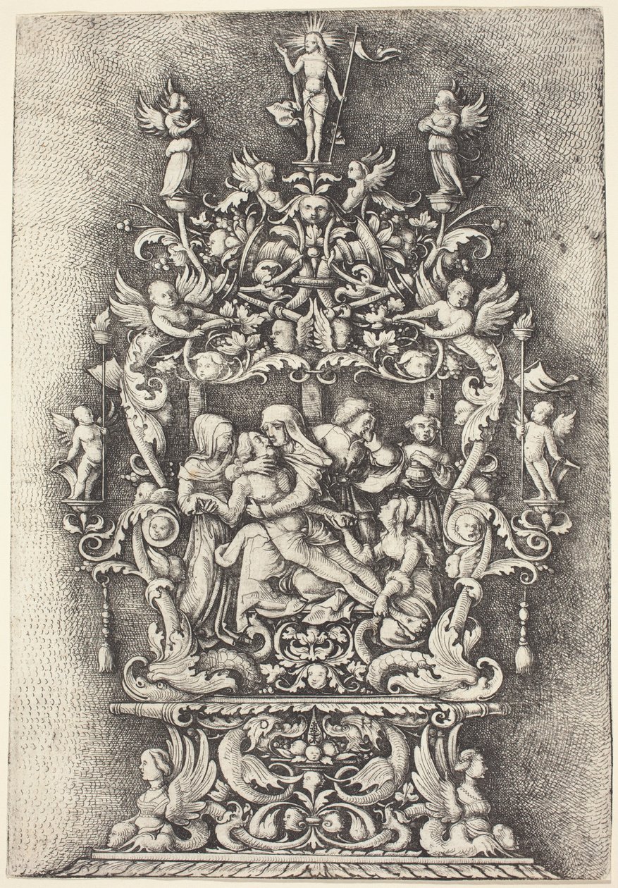 Relicario con Pietà de Daniel Hopfer