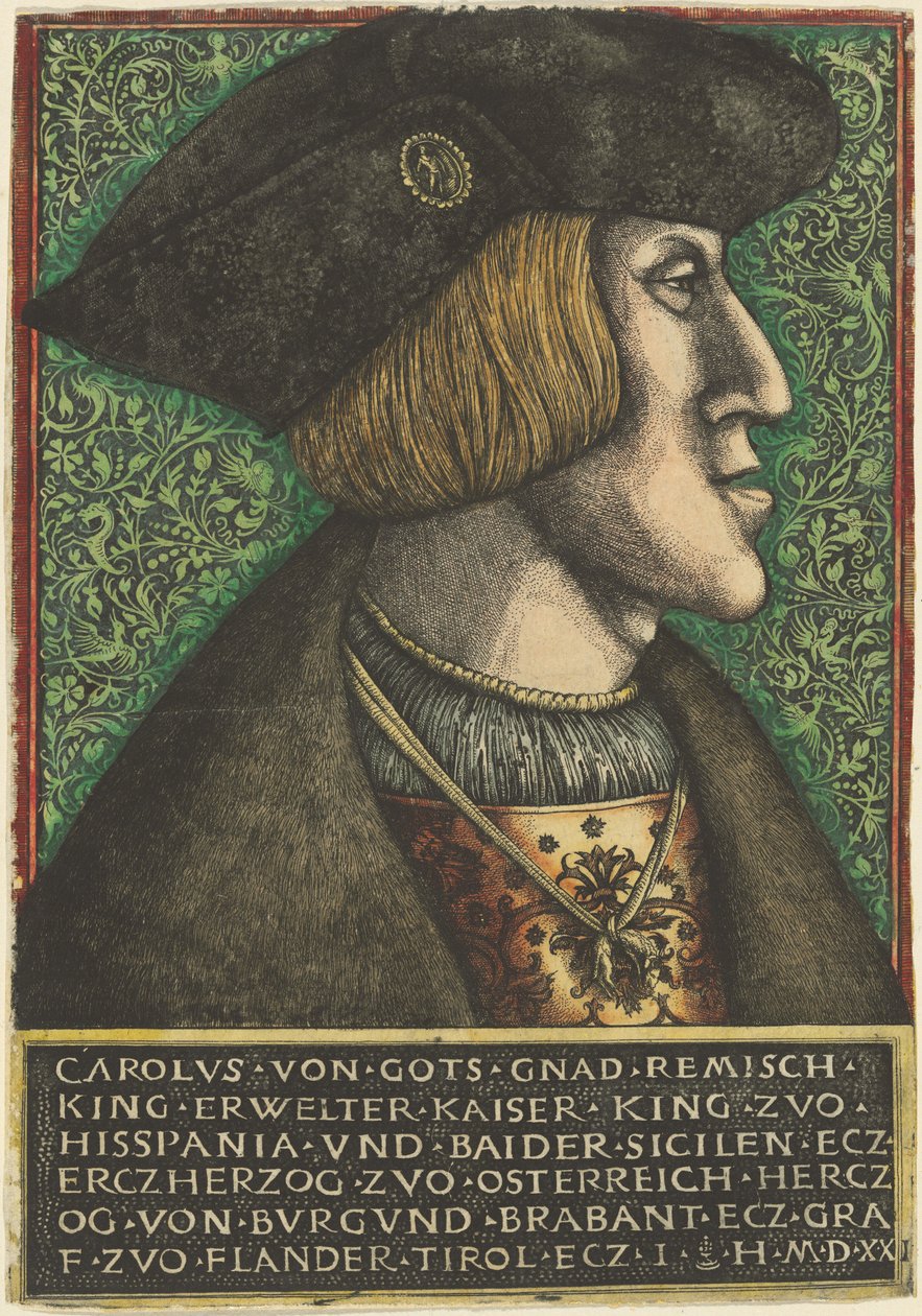 Emperador Carlos V de Daniel Hopfer and Hieronymus Hopfer
