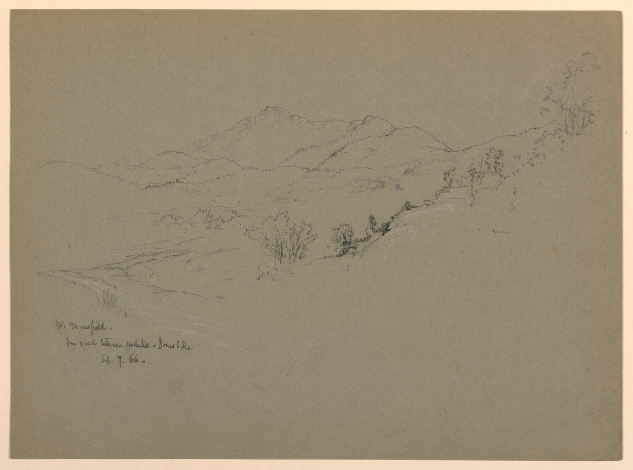 Monte Mansfield, Vermont de Daniel Huntington