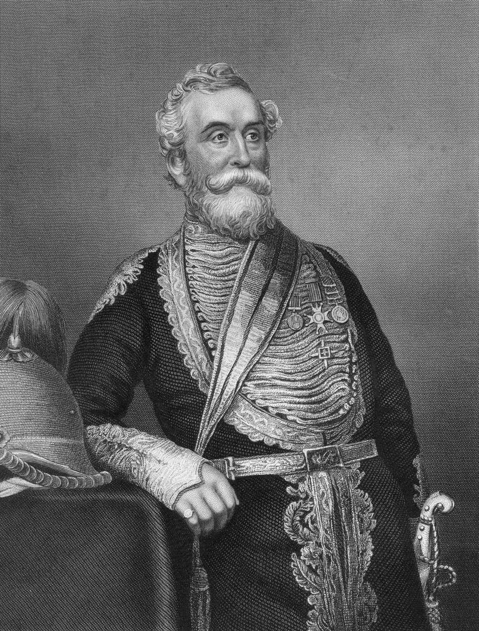 General Beatson, soldado británico, 1857 de Daniel John Pound