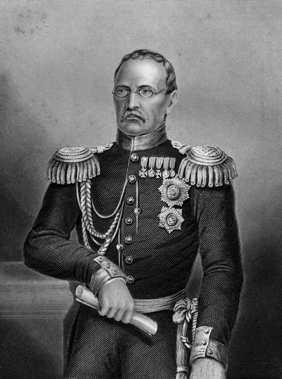 Príncipe Gortschakoff, soldado ruso, 1857 de Daniel John Pound