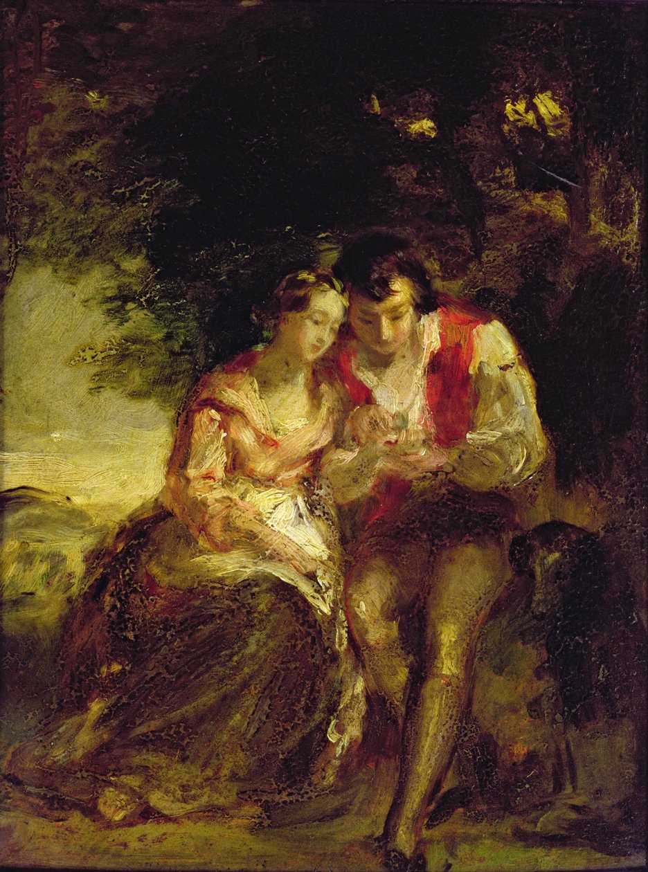 Burns y Highland Mary de Daniel Macnee