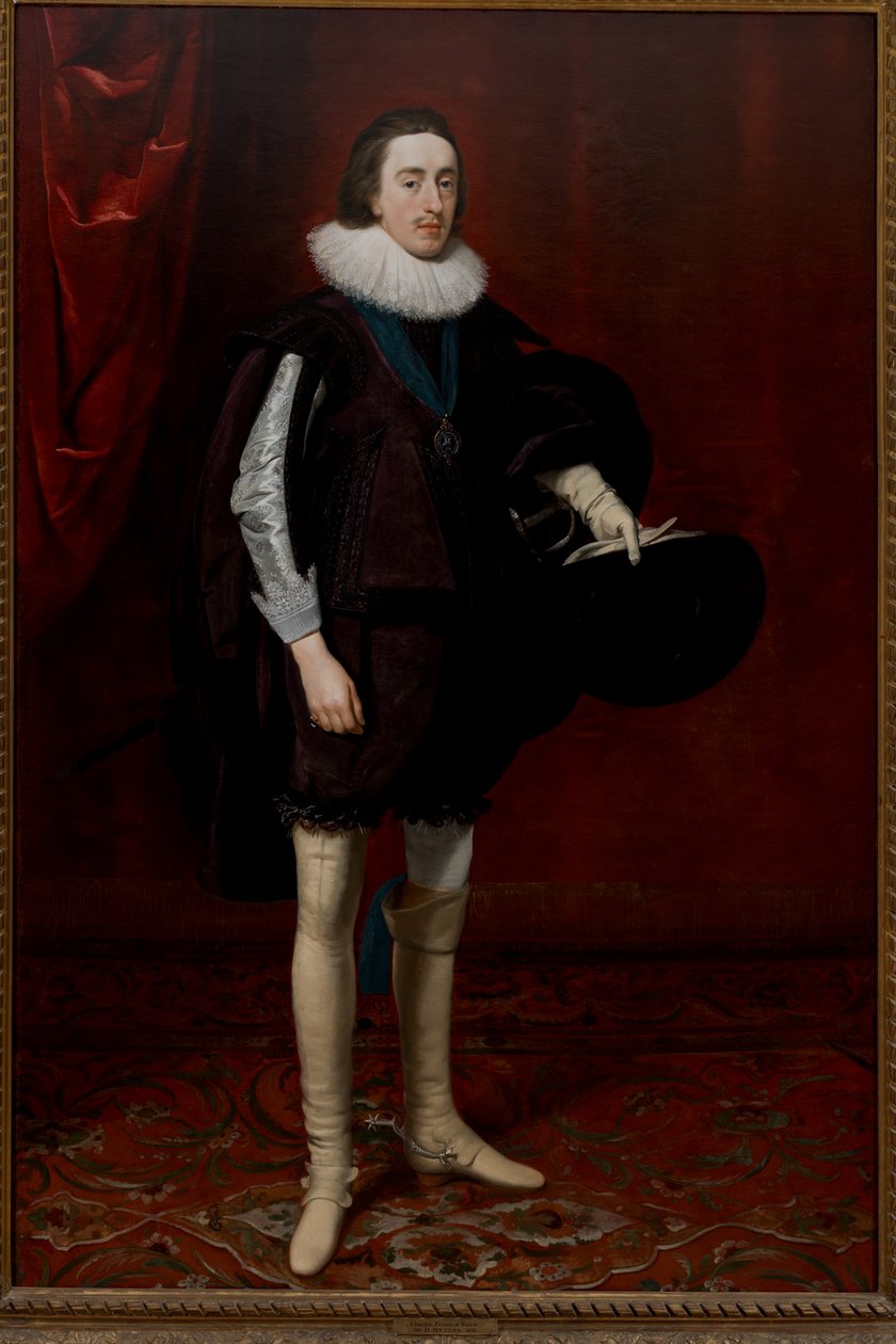 Carlos I cuando era Príncipe de Gales de Daniel Mytens