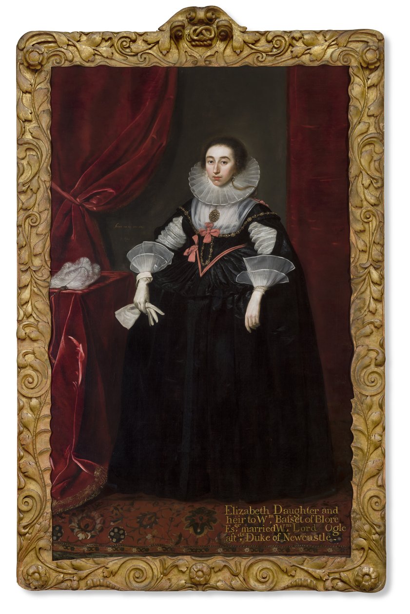 Retrato de Elizabeth Cavendish, 1624 de Daniel Mytens