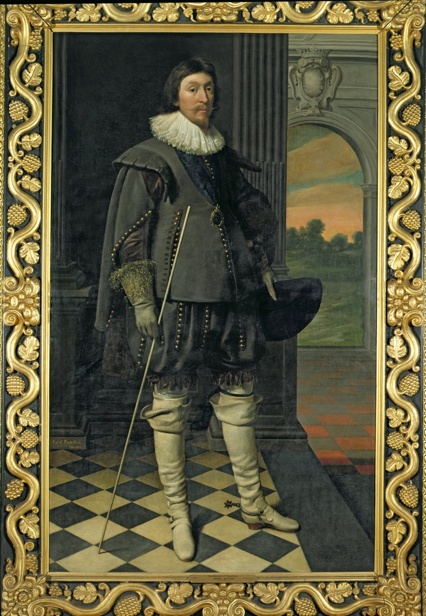 El Marqués de Hamilton (1589-1625) de Daniel Mytens