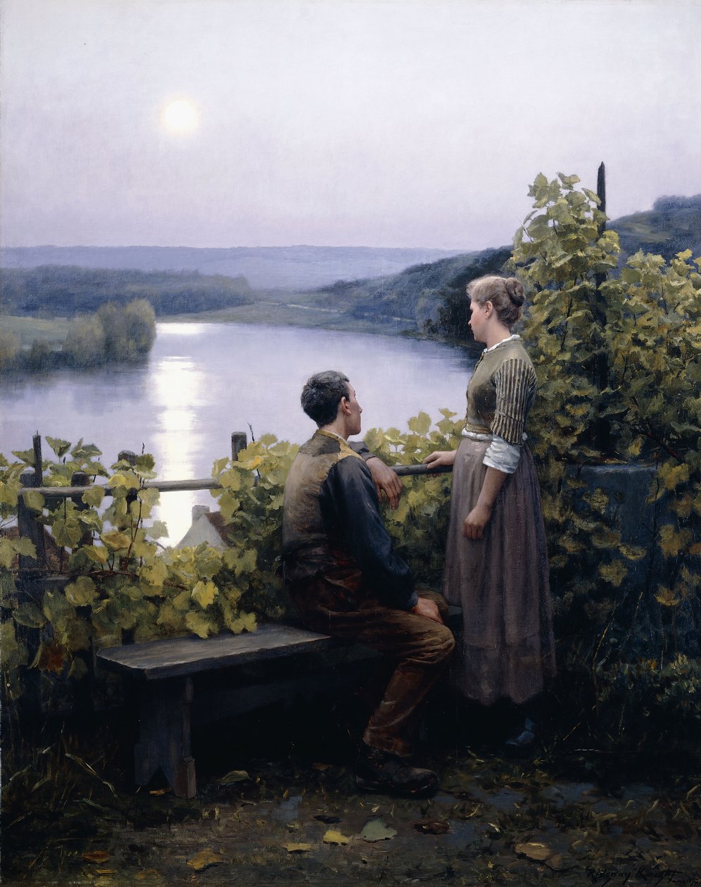 Una Tarde de Verano, 1897 de Daniel Ridgway Knight