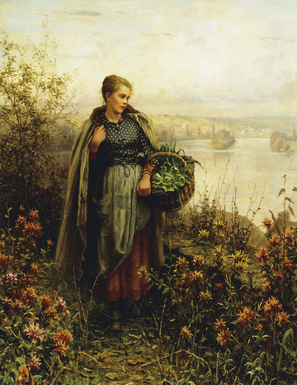 Frío de la mañana de Daniel Ridgway Knight
