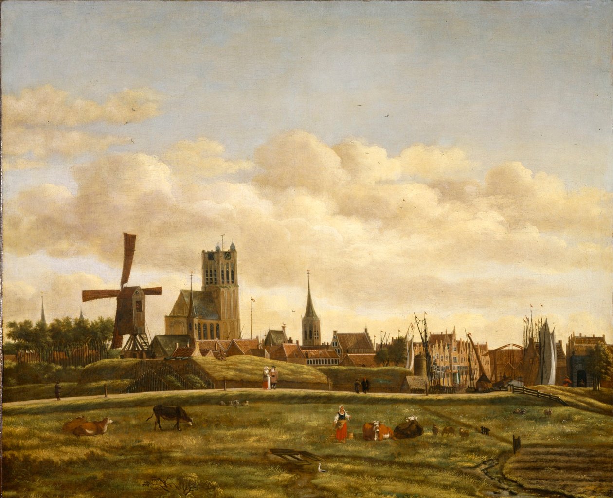 Vista de Den Briel de Daniel Vosmaer