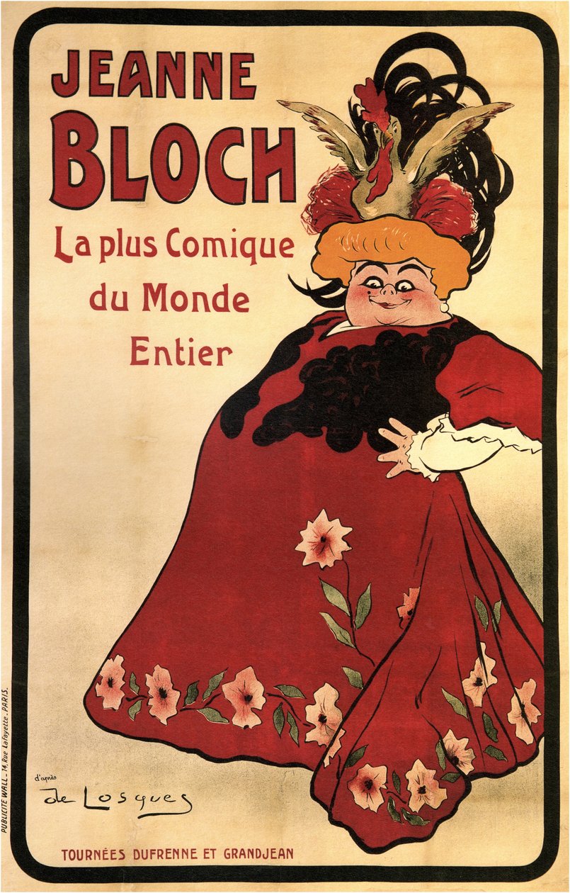 Jeanne Bloch, 1908 de Daniel de Losques
