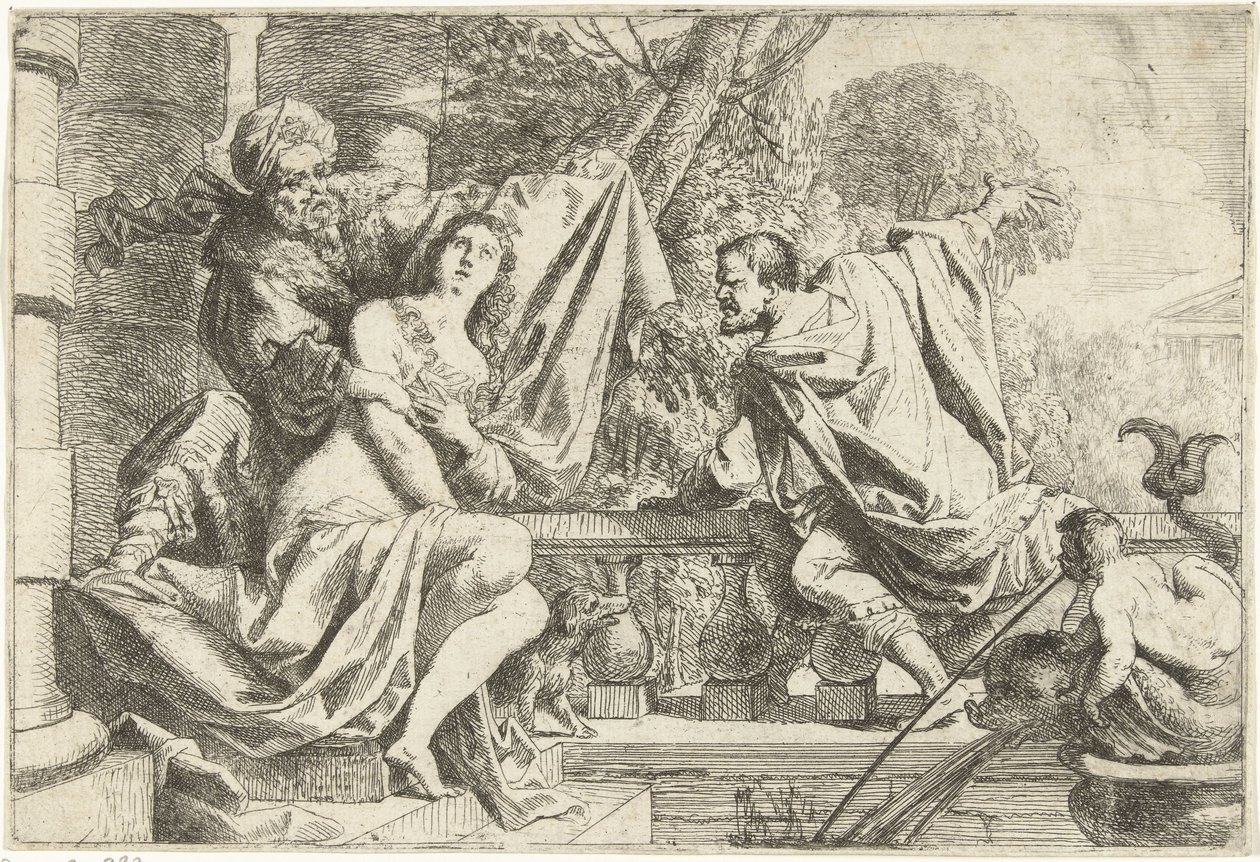 Susana y los ancianos de Daniel van den Dyck
