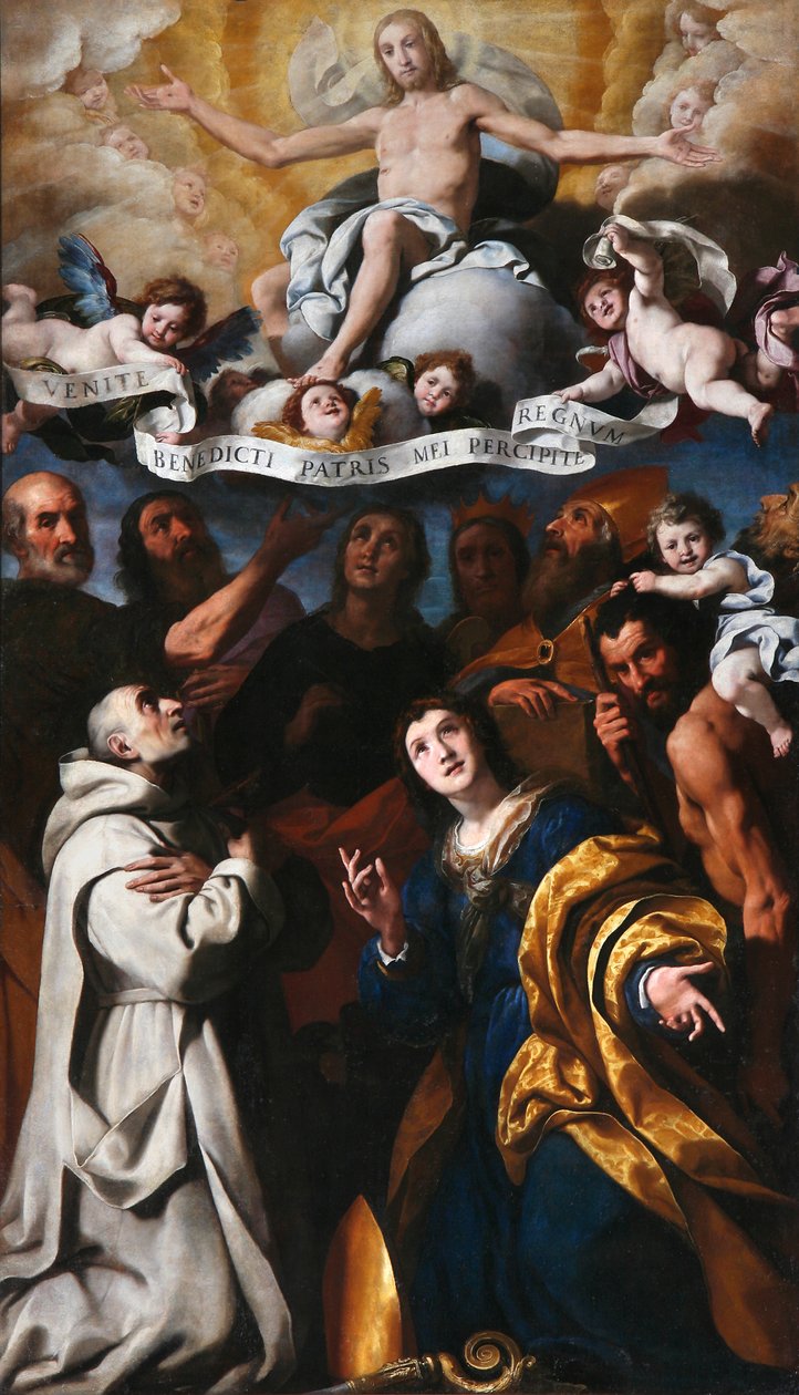 Cristo con santos de Daniele Crespi