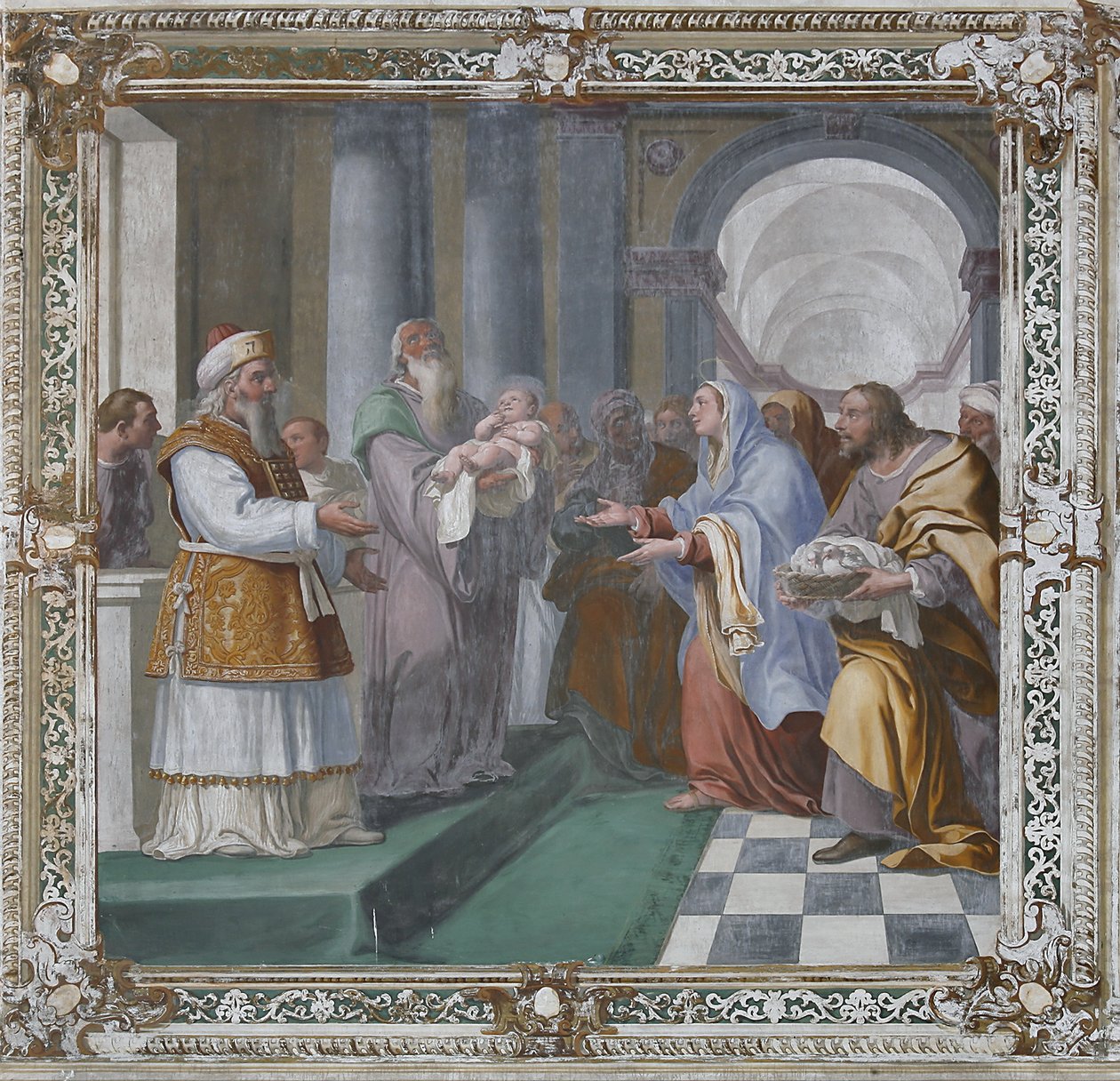 Presentación en el Templo de Daniele Crespi