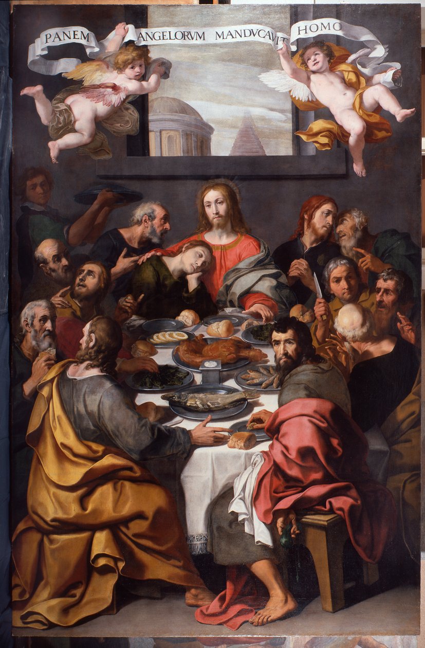 La última cena de Daniele Crespi