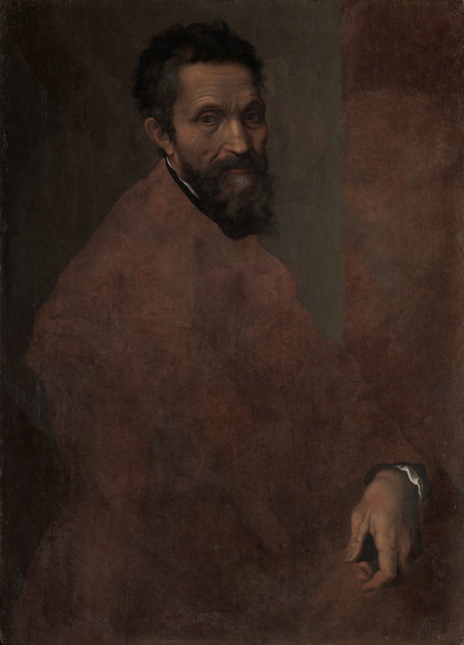 Miguel Ángel Buonarroti 1475-1564, probablemente ca. 1544 de Daniele da Volterra