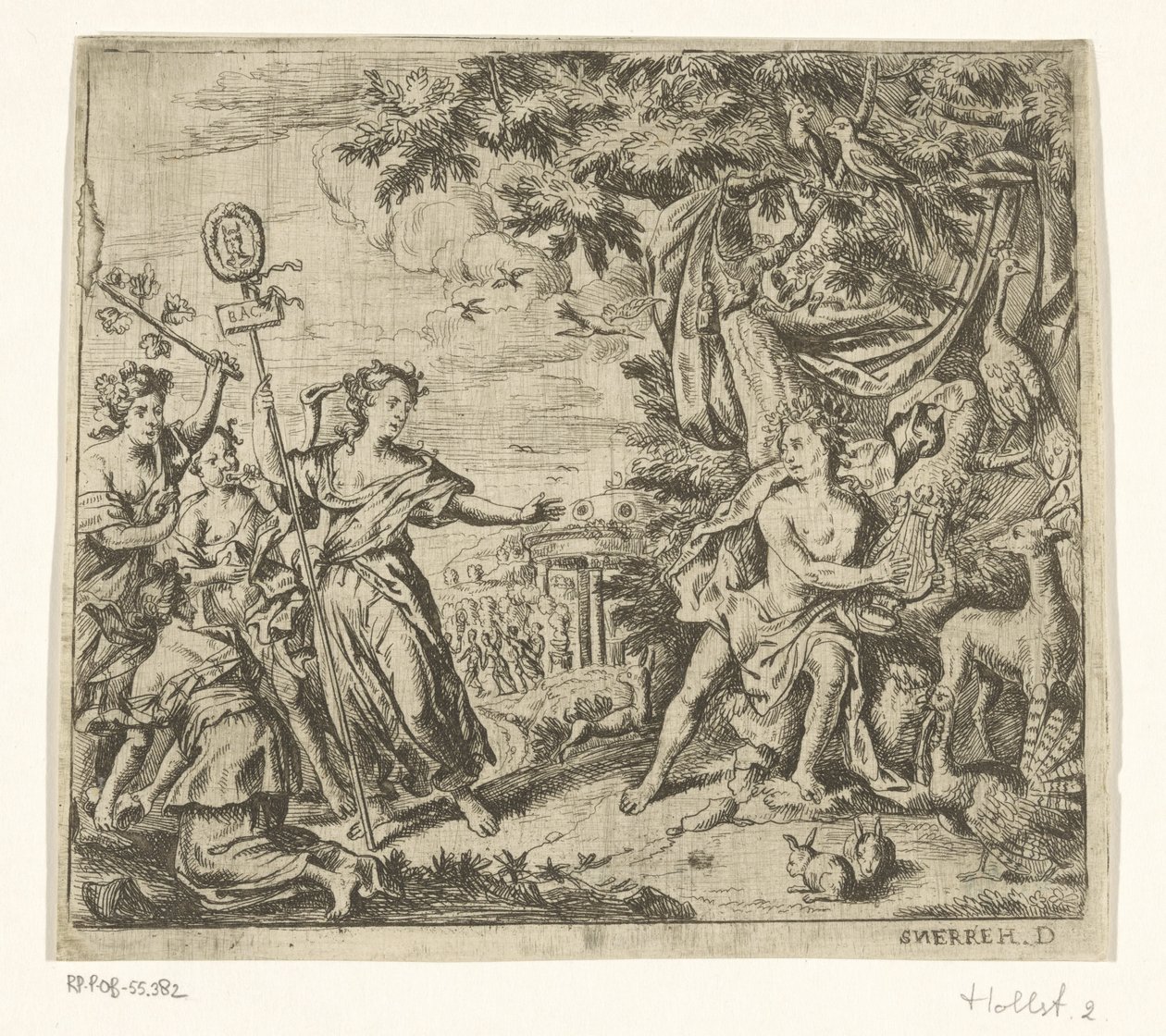 Orfeo y las Ménades de Ciconia de Daniël Herreyns (I)
