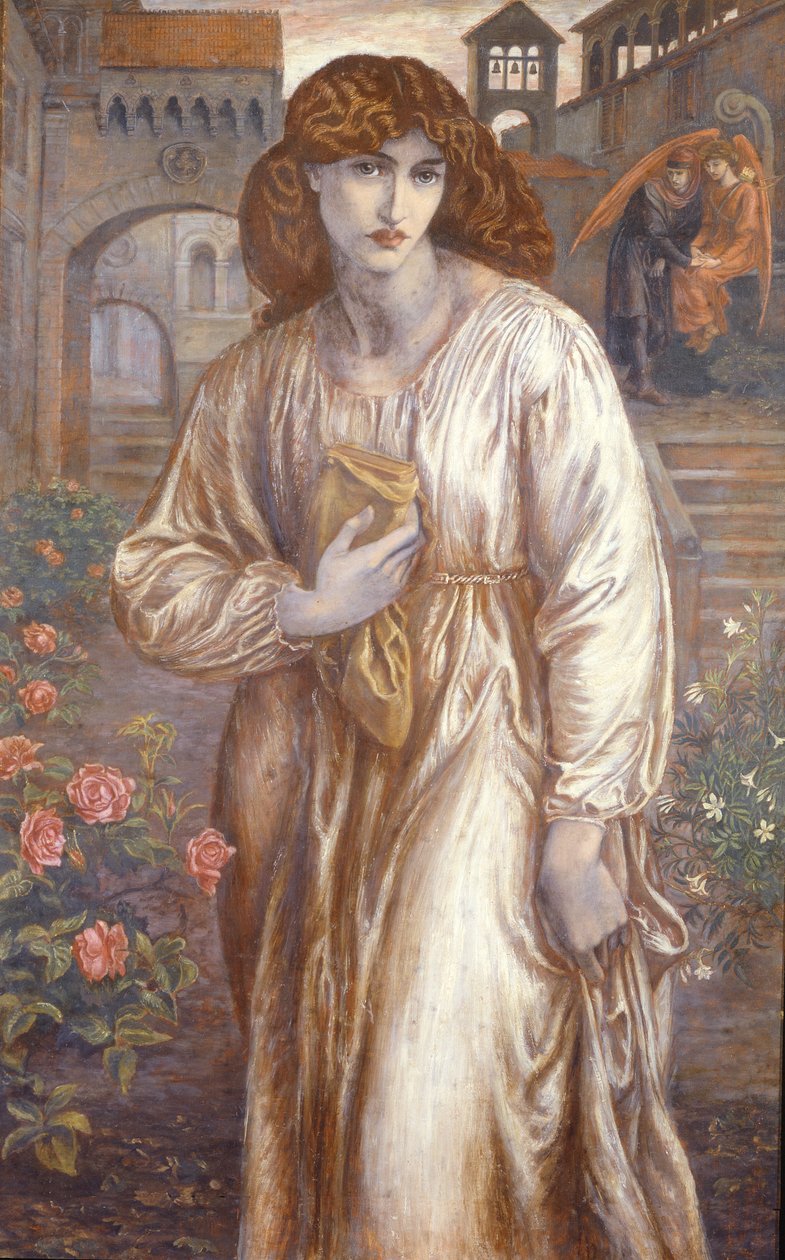 La Salutación de Dante Gabriel Charles Rossetti