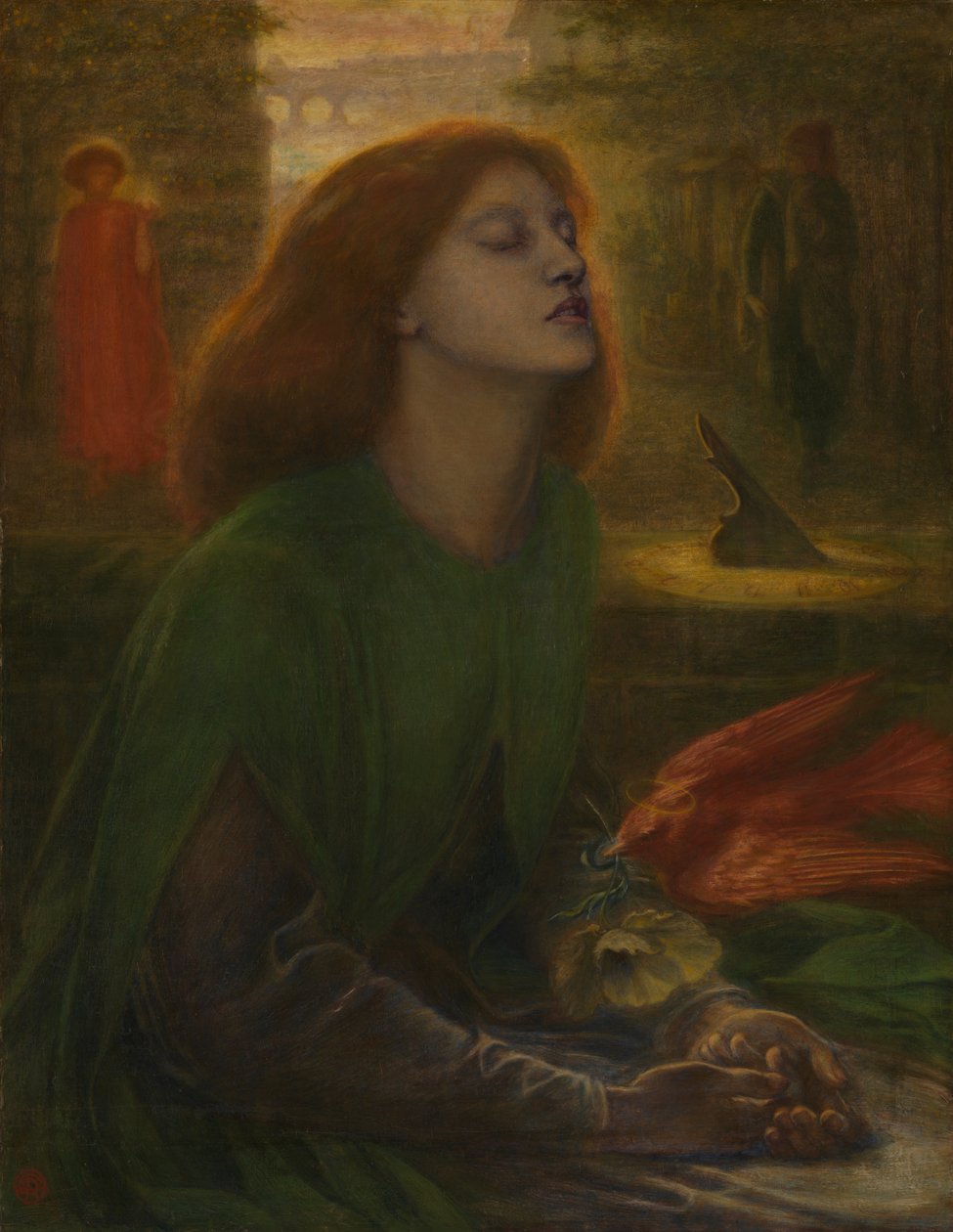 Beata Beatrix de Dante Gabriel Charles Rossetti