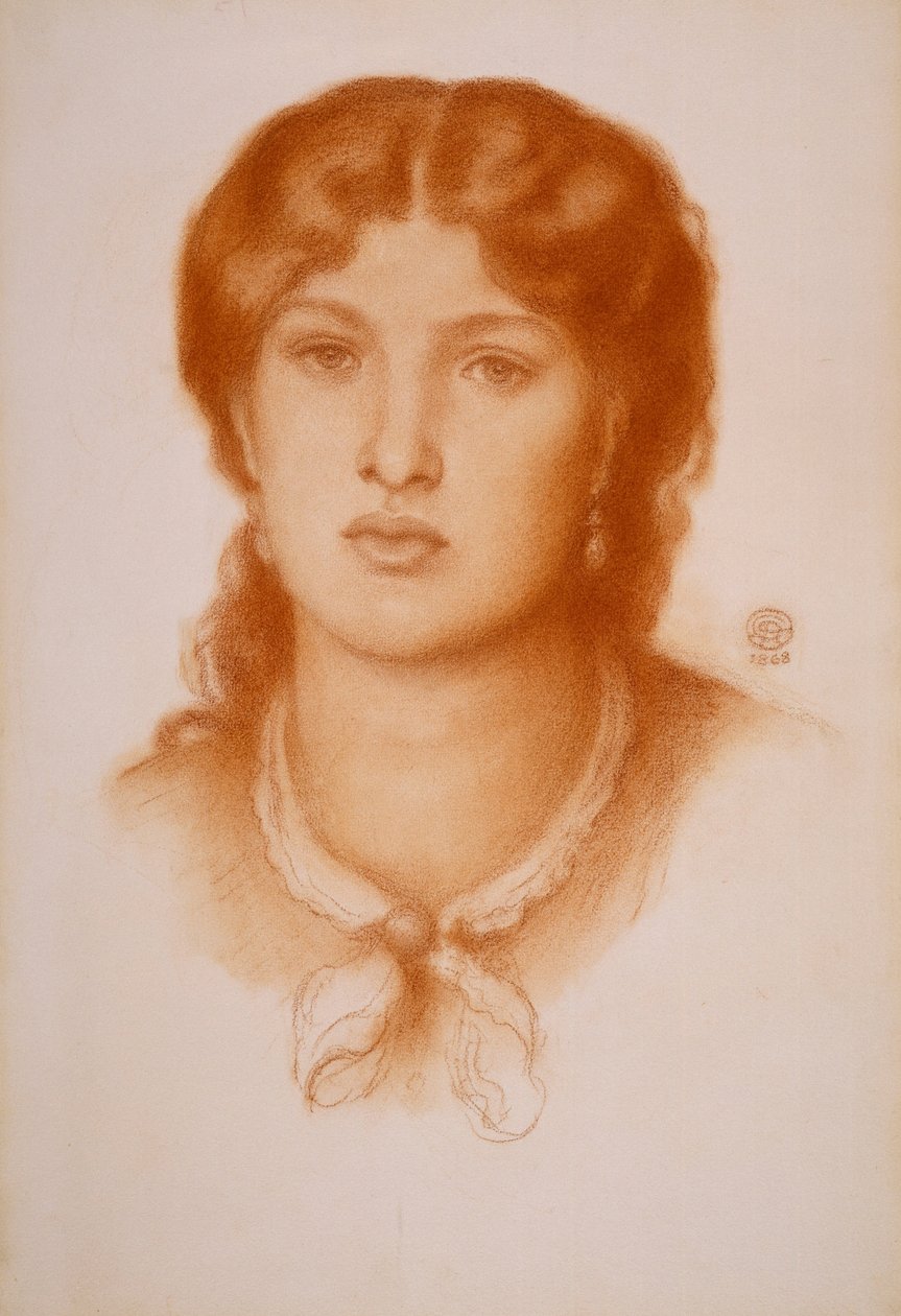 Retrato de Fanny Cornforth de Dante Gabriel Charles Rossetti