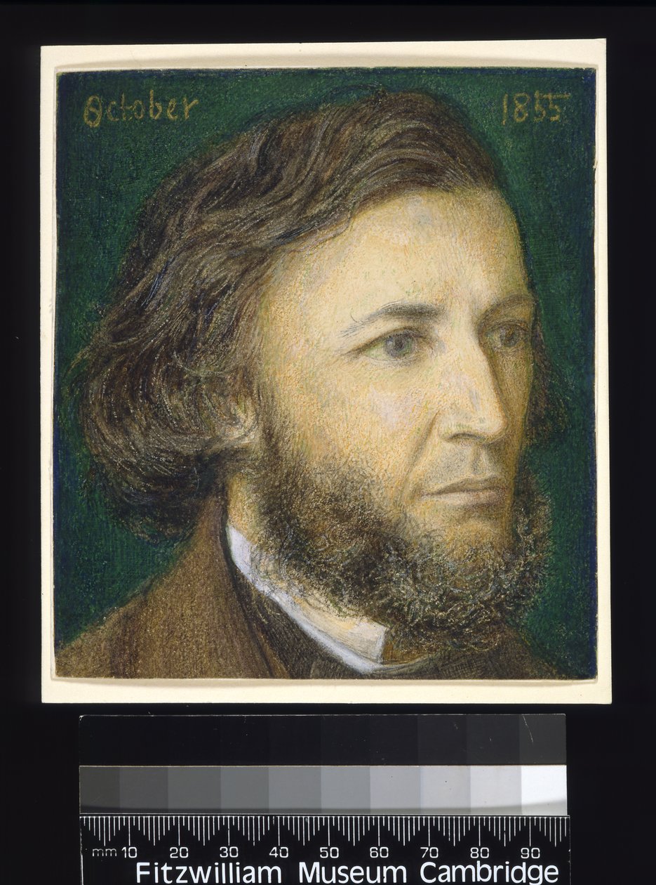 Retrato de Robert Browning (1812-89) de Dante Gabriel Charles Rossetti