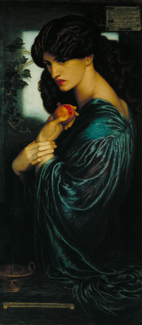 Proserpina de Dante Gabriel Charles Rossetti