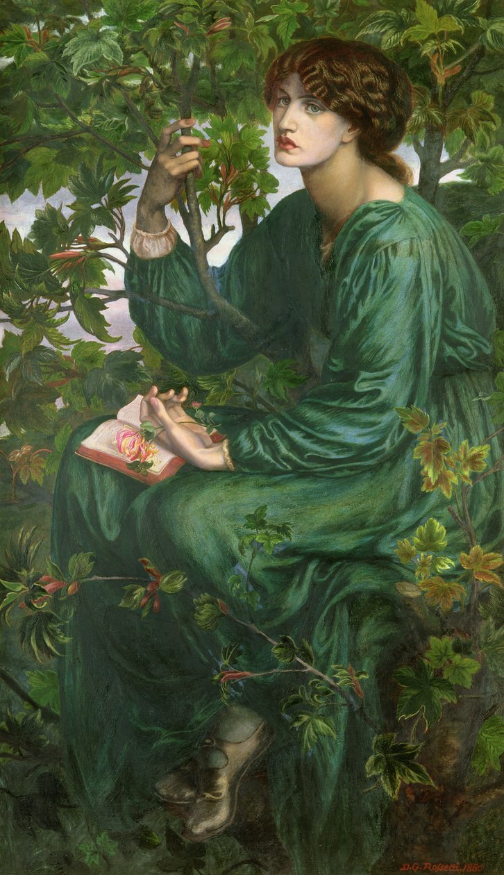 Sueño diurno de Dante Gabriel Charles Rossetti