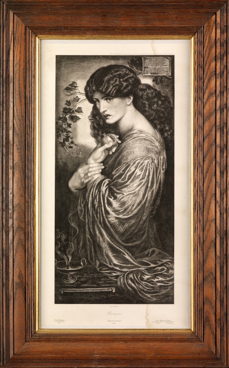 Proserpina de Dante Gabriel Charles Rossetti