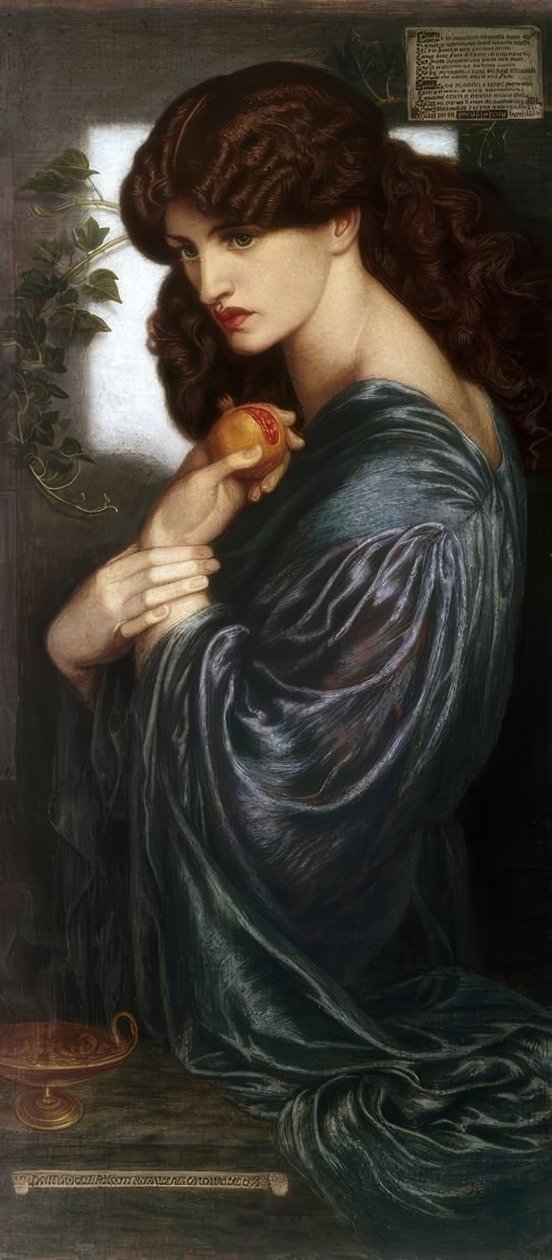 Proserpina de Dante Gabriel Charles Rossetti