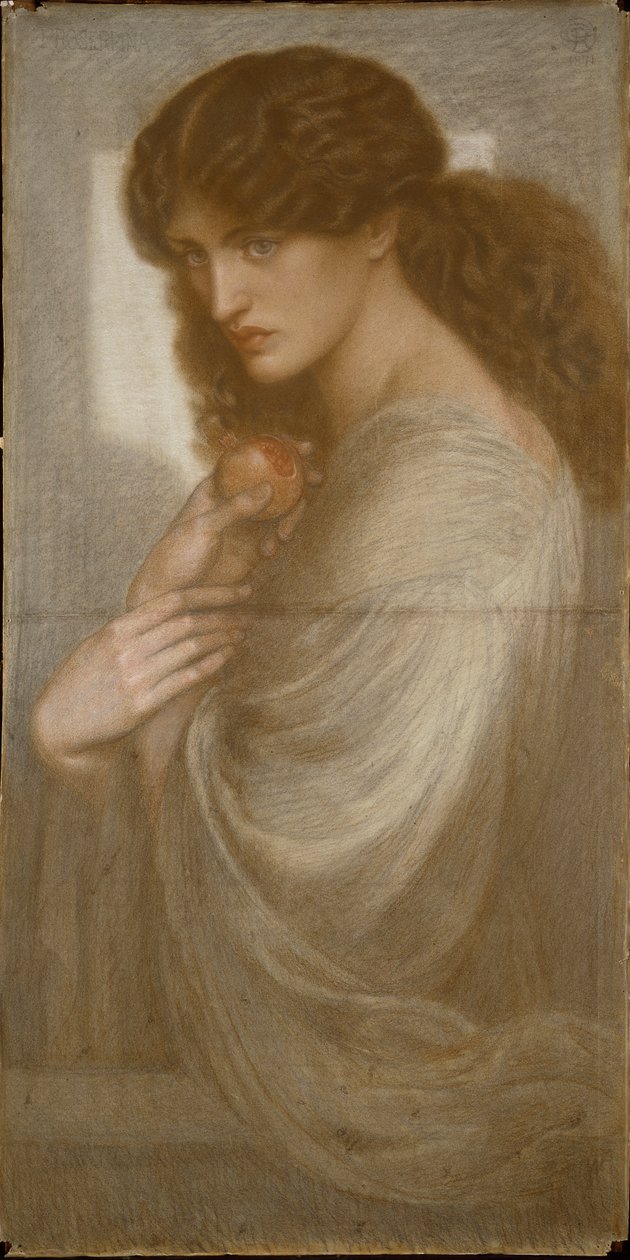 Proserpina, 1871 de Dante Gabriel Rossetti