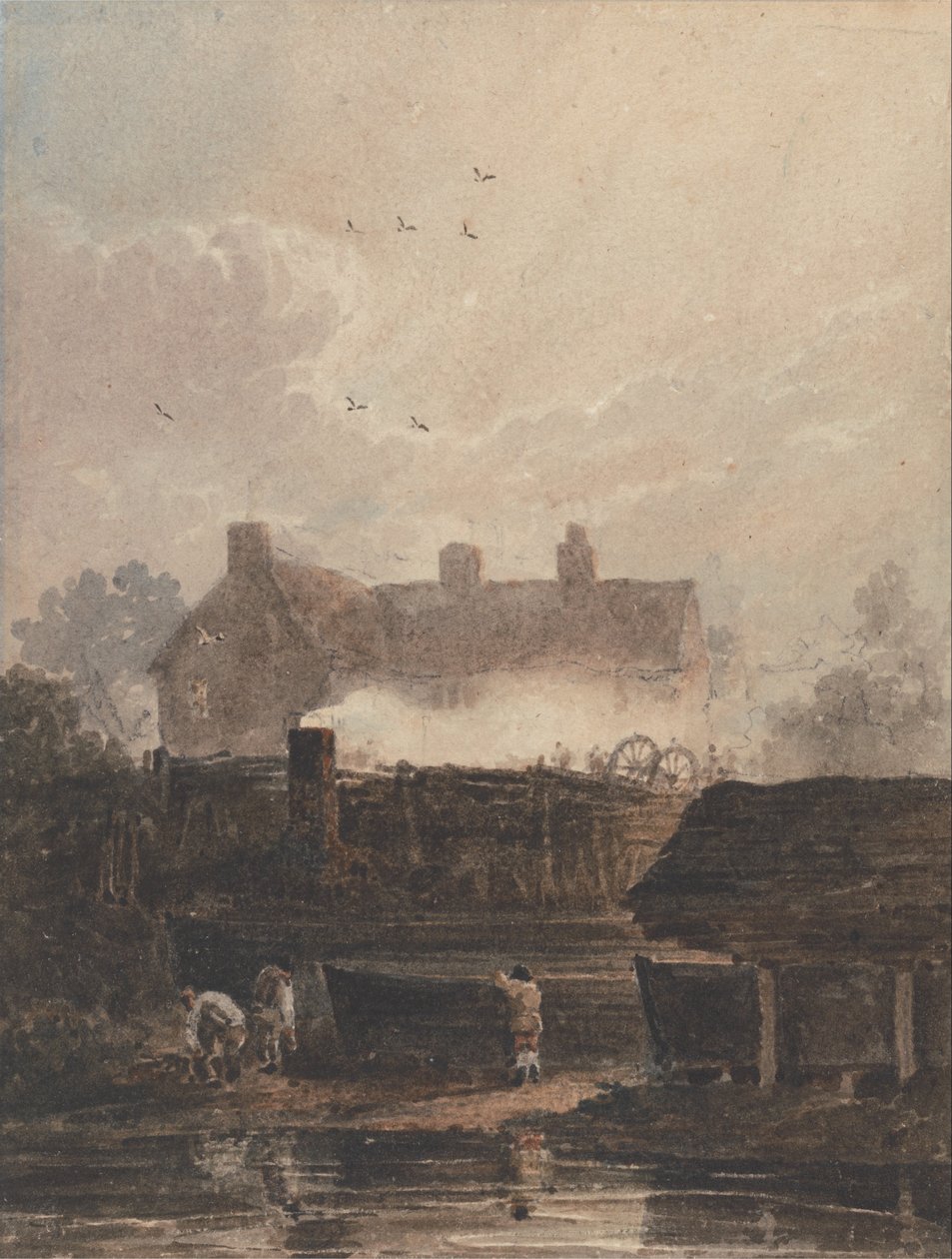 Construcción de barcos de David Cox