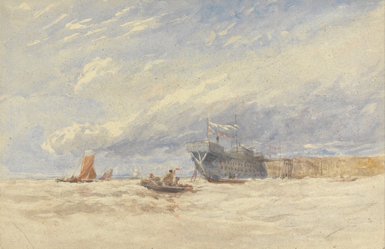 En el Medway de David Cox