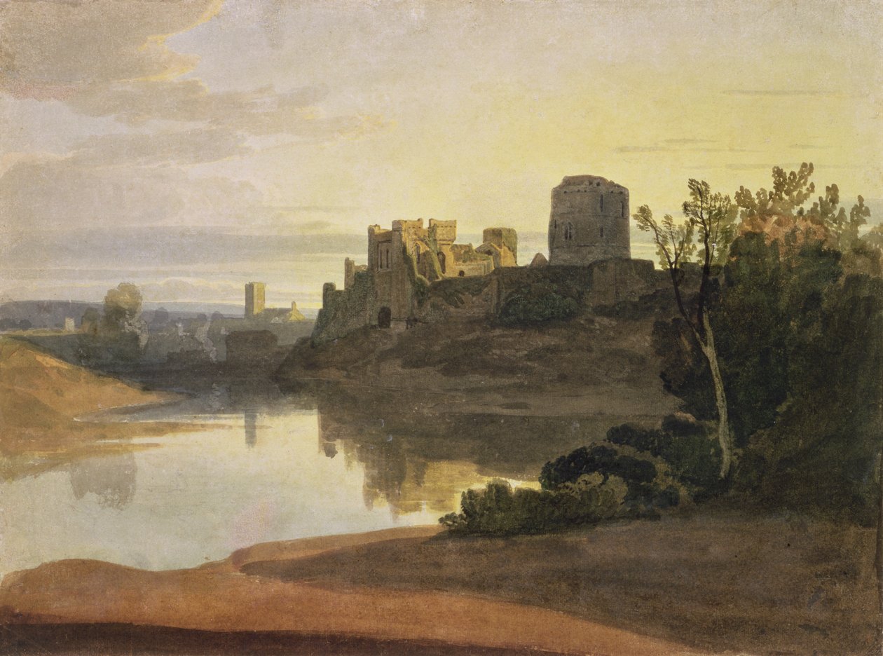 Castillo de Pembroke de David Cox