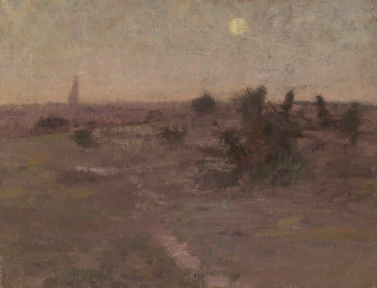 Salida de la luna, Templestowe de David Davies