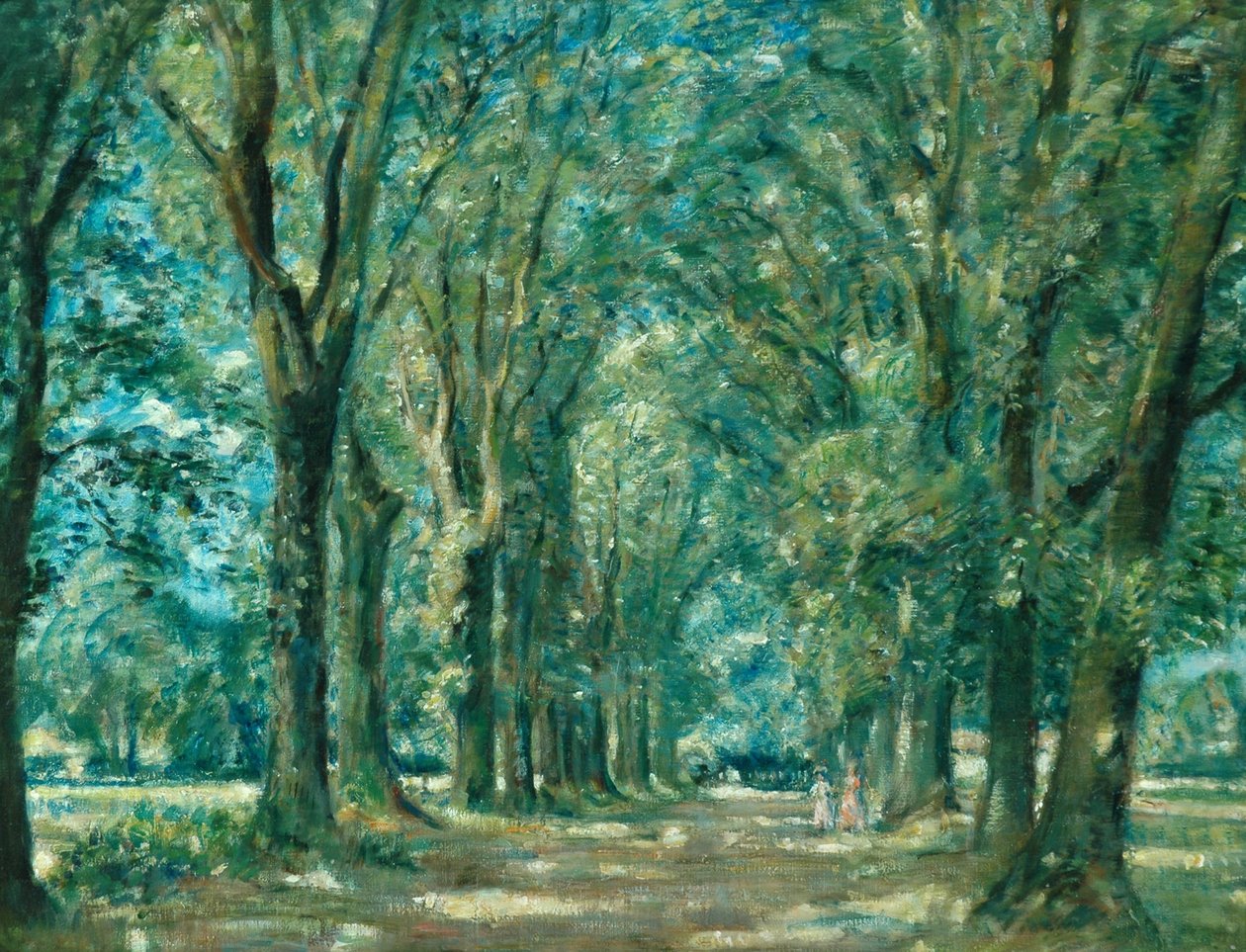 La avenida, Woodbridge, 1920 de David Muirhead