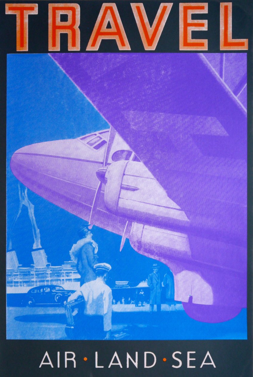 Viaje: Aire, Tierra, Mar (Azul) de David Studwell