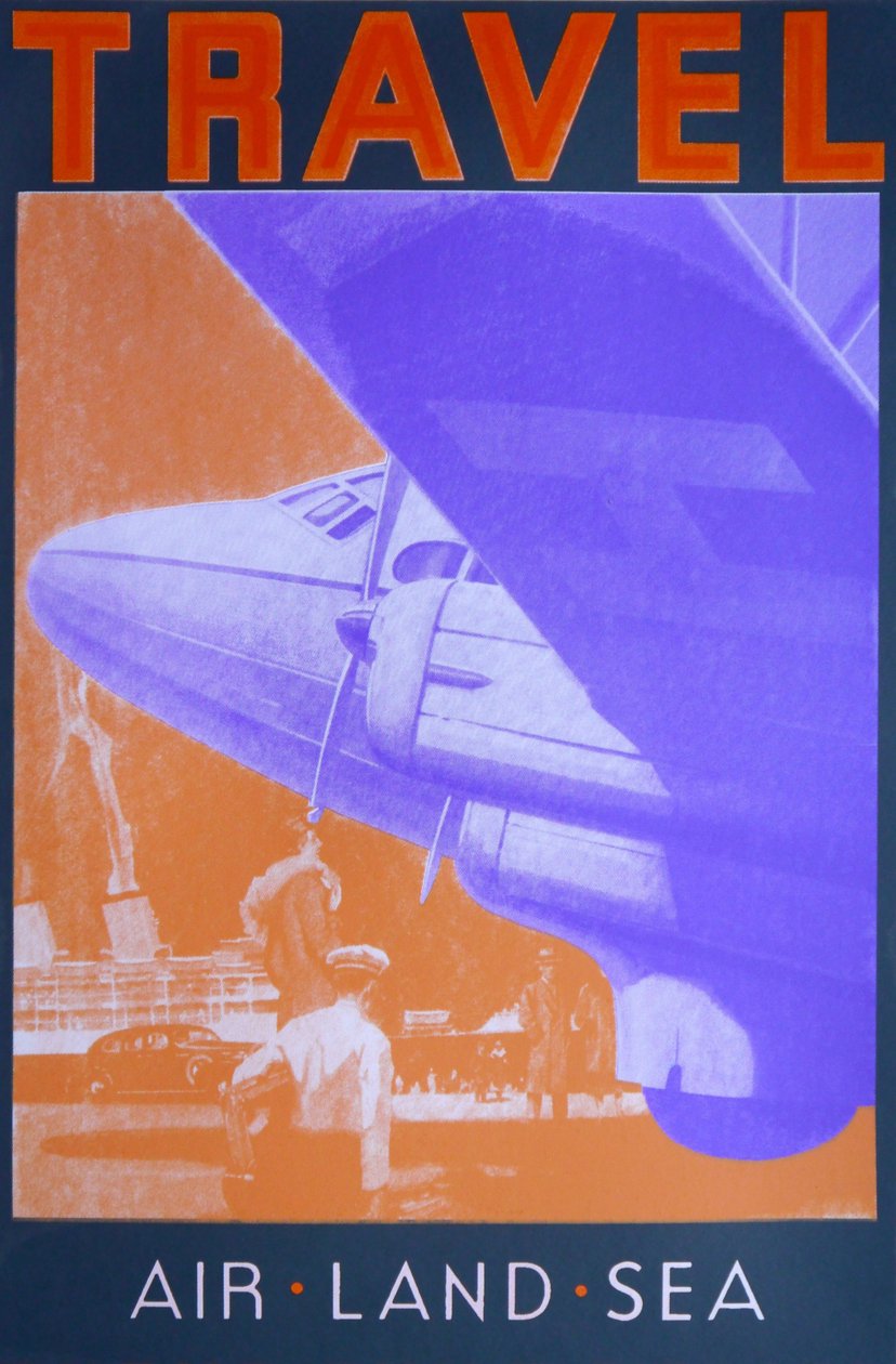 Viaje: Aire, Tierra, Mar (Naranja) de David Studwell