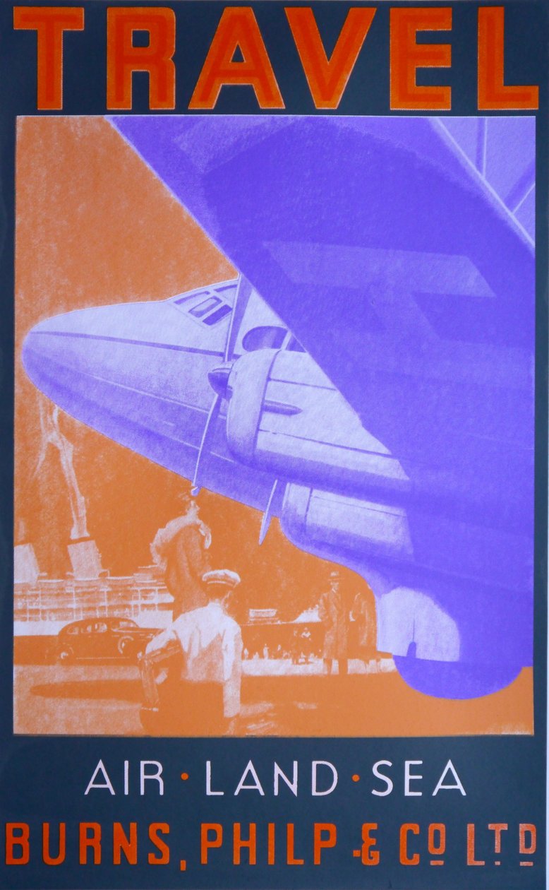 Viaje: Aire, Tierra, Mar (Naranja) de David Studwell