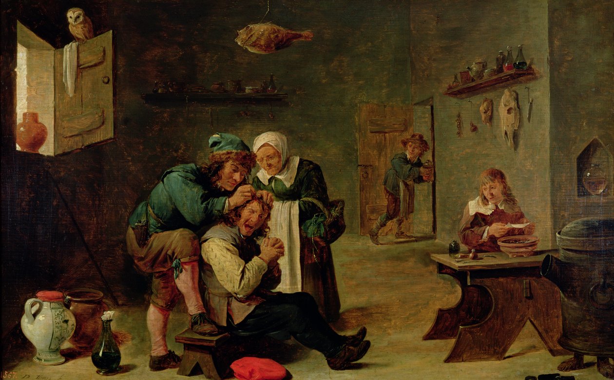 Operación quirúrgica de David Teniers the Younger